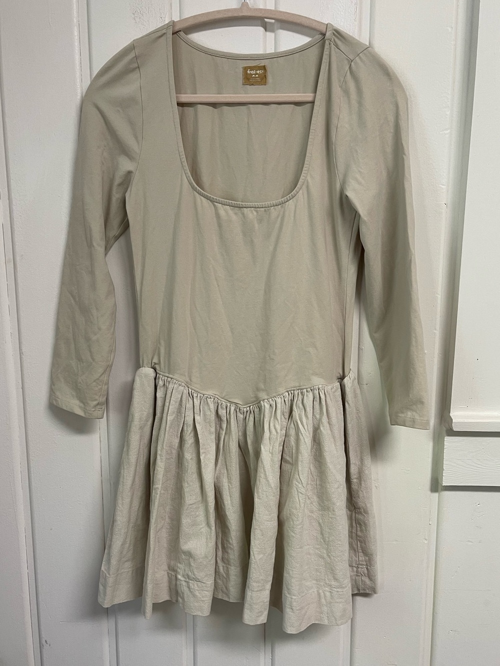 Free-est Long Sleeve Mini Dress